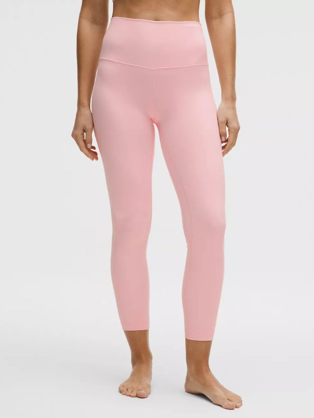 New Lululemon Women Align High-Rise Buttery-Soft Pink Pants Leggings 25" Size 4